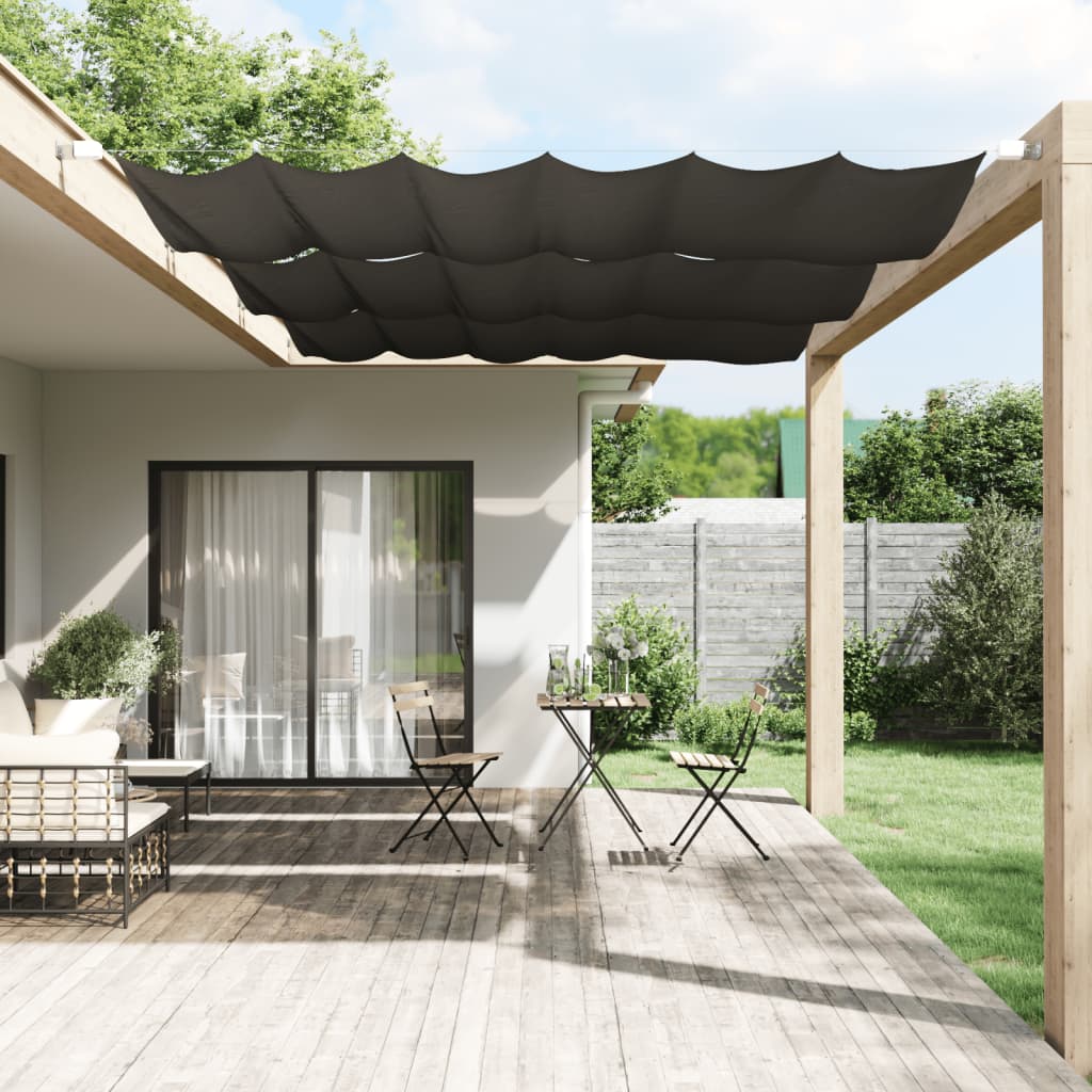 Vidaxl Vertical Awning, Anthracite, 140X270 Cm, Oxford Fabric