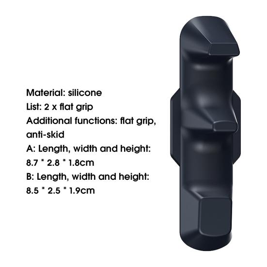 2Pcs Tablet Hand Rests High Temperature Resistant Ergonomic Anti-slip Wear-resistant Sweat-proof Hold Your Tablet Reusable Self-absorbing Brackets