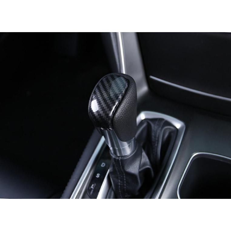 For Accessories Honda Accord 2018  Carbon Fiber Shift Lever Gear Knob Cover