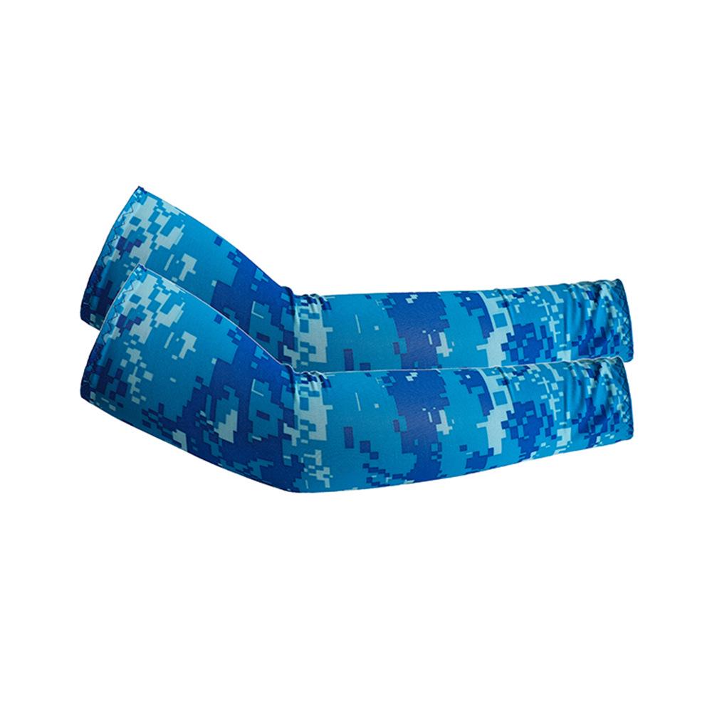 Summer Sunscreen Ice Silk Arm Sleeves: Breathable, UV Protection for Outdoor Cycling and Fishing