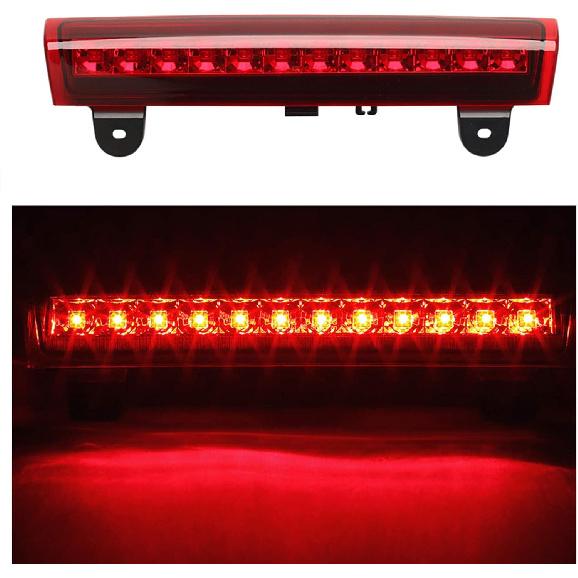 HUSUKU High Mount 3Rd Third Brake Light Cargo Light Fits For Chevy Tahoe GM/Suburban/GMC/Yukon 2000-2006 LED Rear Cargo Light/Stop LED Light (Red