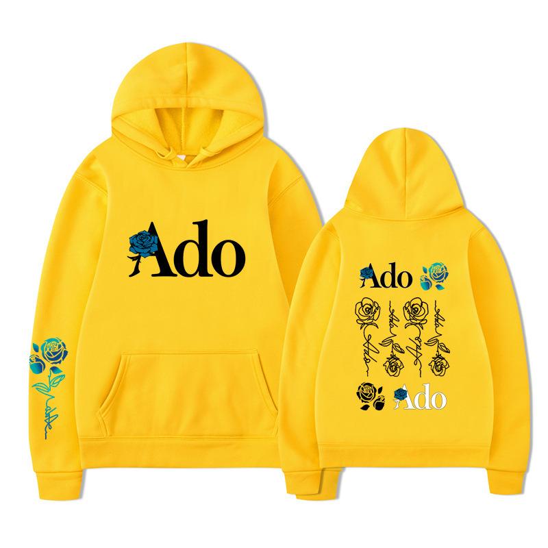 Printed Design Ado Hoodie Autumn Winter Fashion Design Men's Women's Sweatshirt Fleece Oversized Couple Casual Hoodie