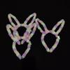 LED Lights Bunny Headwear Fashion LED Lights Headband Rabbit Ears Glow Hair Band  Children
