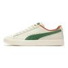 Clyde 50 FG Unisex Niedrige Leder-Sneaker Weiß Grün 391135-01