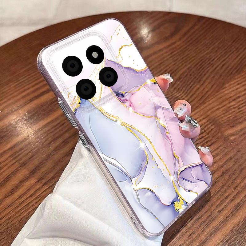 Marble Pattern Phone Case For Xiaomi Redmi Note 15 Pro 4G Funda Redmi Note 14 13 Pro 5G Clear TPU Silicone Soft Cover
