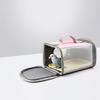 Portable Breathable Fashion Crossbody Outdoor Modern Nylon Push-Up Parrot Carrier Bag for Walking Birds Cockatiels Lovebirds