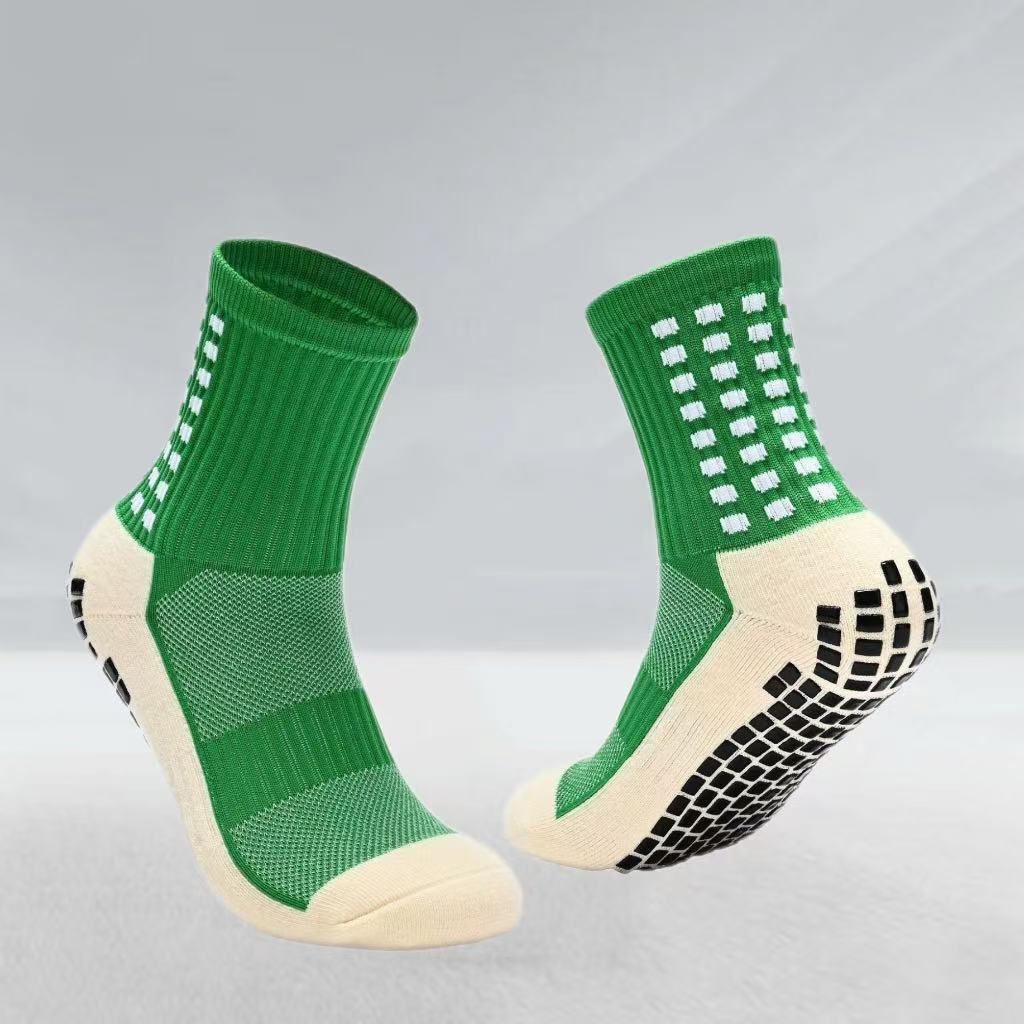 Anti-slip Football Socks Non-slip Soccer Basketball Tennis Outdoor Sport Socks Grip Cycling Riding Men Socks