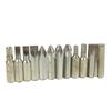 14-Piece Chrome Vanadium Steel Impact Screwdriver Bit Set with Iron Box