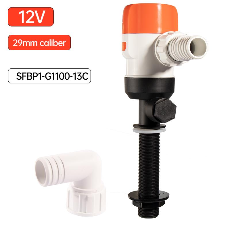 seaflo13 series aeration bait pump live fish tank water pump marine road submarine water pump DC submersible pump 12V13C1100GPH