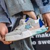 Men Casual Sneakers Outdoor Running Sport Shoes Persalized Star Design Trainers Mixes Color Platform Lace Up Sneakers For Male