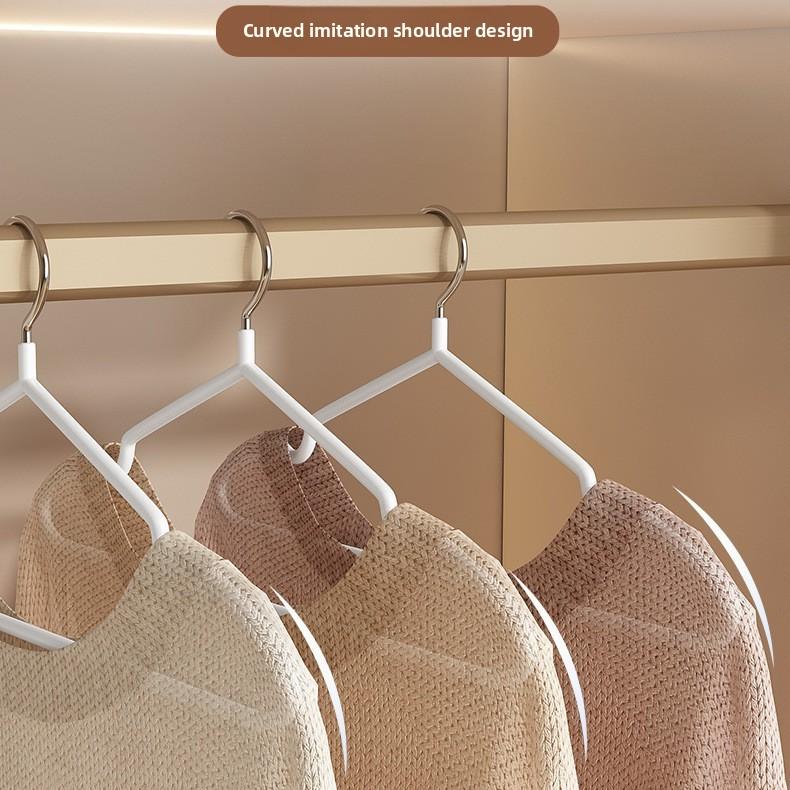 Home Clothes Hanger with Thickened and Seamless Anti Shoulder Corner Hanger