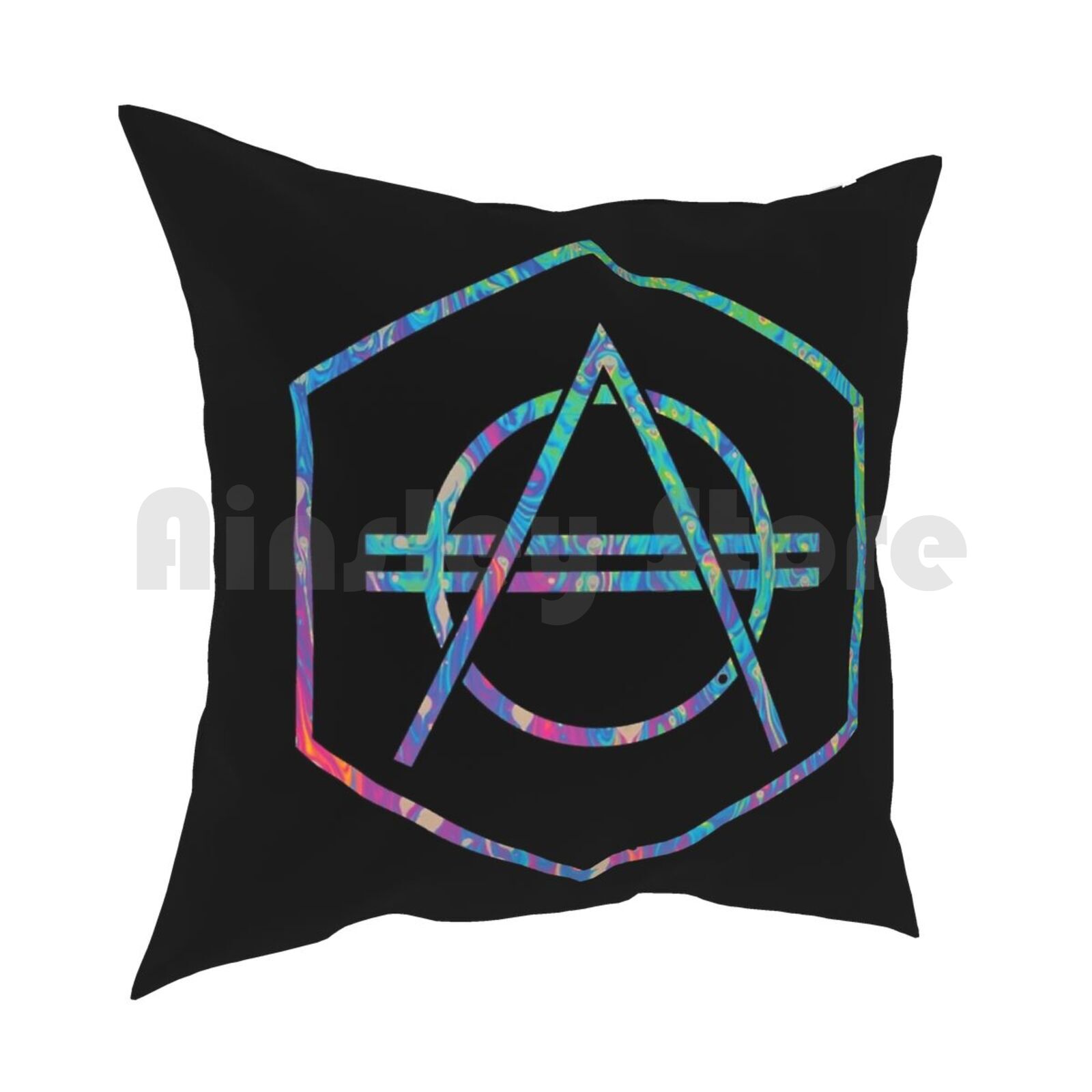 Don Hex Pillow Case Printed Home Soft Throw Pillow Don Don Edm Rave Music House Techno Dubstep Festival Music Festival 30x30cm 12x12in