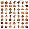 55 New Pumpkin Graffiti Stickers Decorate Suitcase Laptop Mobile Phone Stickers