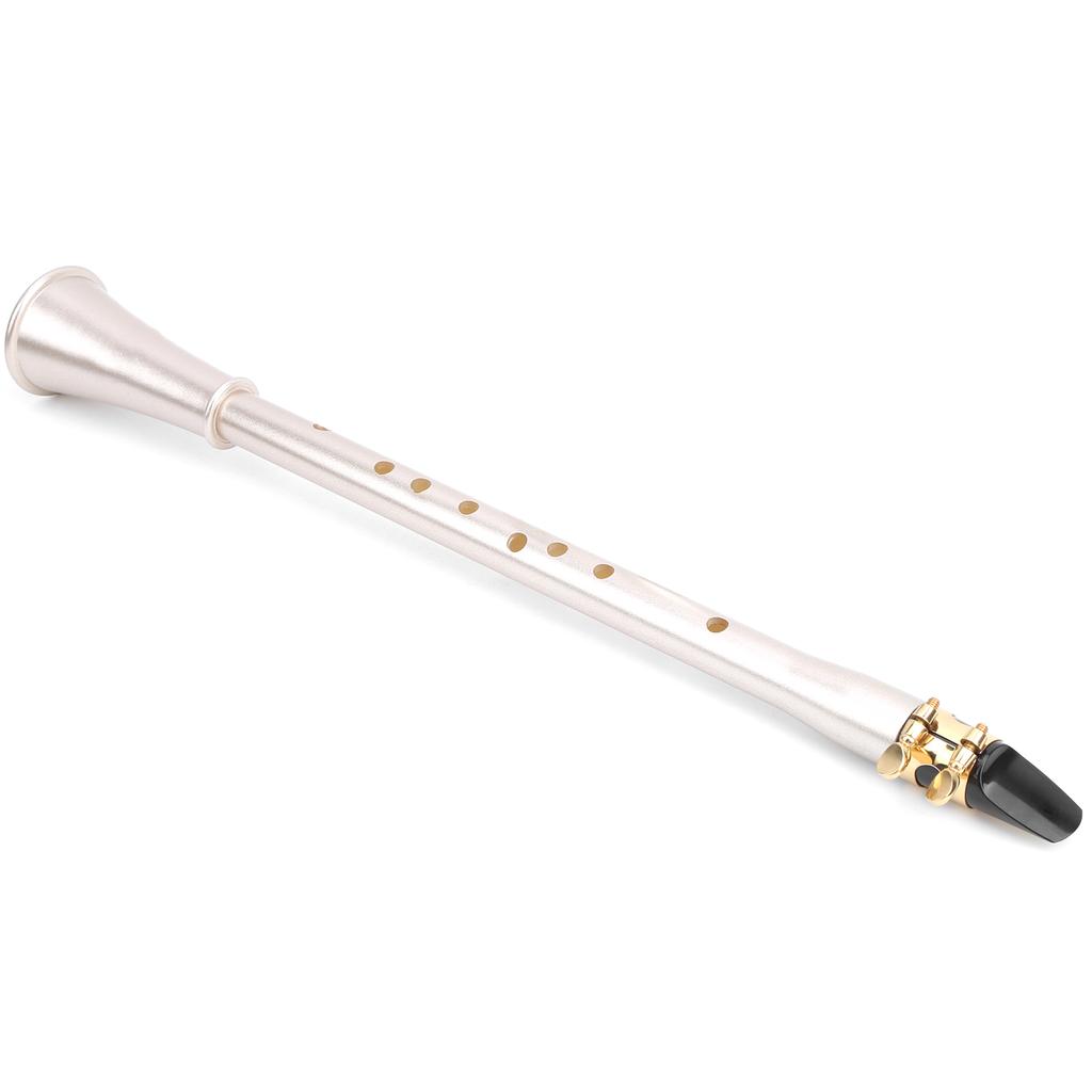 Mini Klarinette Eb ABS Kompakt Saxophon Professionell Anfänger Musikinstrument Zubehör