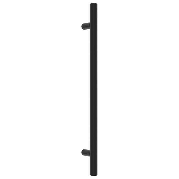 VidaXL Cabinet Handles 10 Pcs, Door Handles with Screws, Drawer Handles for Cupboards Buffets Lockers Crates, Black 3203627
