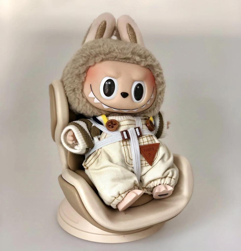 Labubu Seat Car Toy Car Decoration Home Decoration Suitable for Labubu 1.0 & 2.0 & 3.0