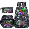 Spotted Garden Primary School Bag Shoulder Bag Pencil Bag Three-piece Set
