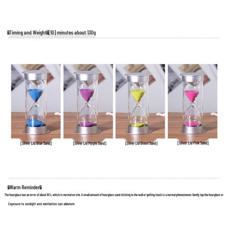 10-Minute Decorative Hourglass Timer