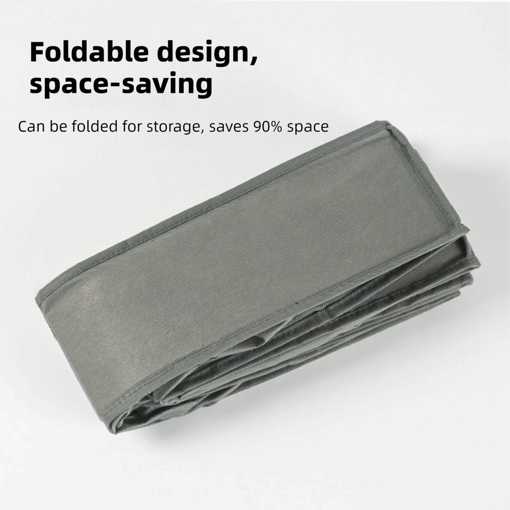 12 Grids Shoes Storage Bag Non-woven Fabric Shoes Organizer Breathable Shoe Storage Bin  Closet