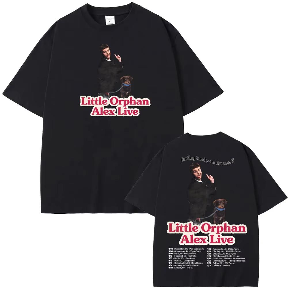 

Alex Warren-2026 European Arena TourT-shirt Summer New Korean Style High QualityTshirts Vintage 100%cotton Comfortable Camisetas 4XL