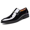 2021 New Men's Leather Business Formal Lace-up Casual Shoes