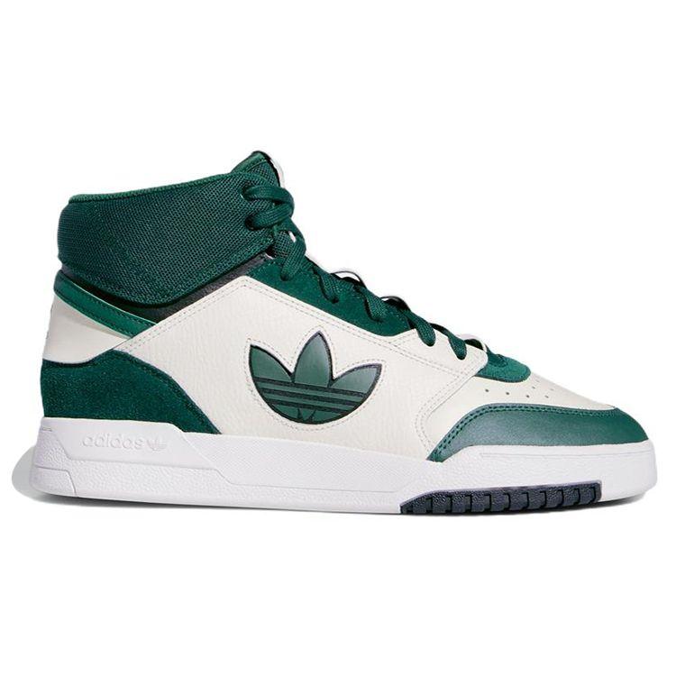 Adidas Originals Drop Step XL High-Top Skate Shoes Unisex Sneakers White Green Black GV9328