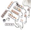 4 Keys Keycap Keyring Cute Cat Mechanical Keyboard Keychain  Gifts for Kitten Fans