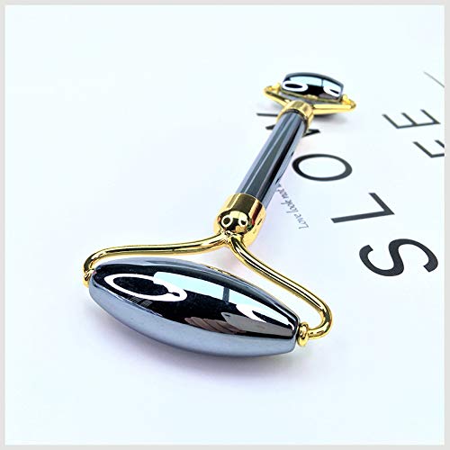 Lady Lazy Terahertz Mineral Face Roller, Stick, Power Stone, Portable, Gua Sha, with Outer Box, 140mm