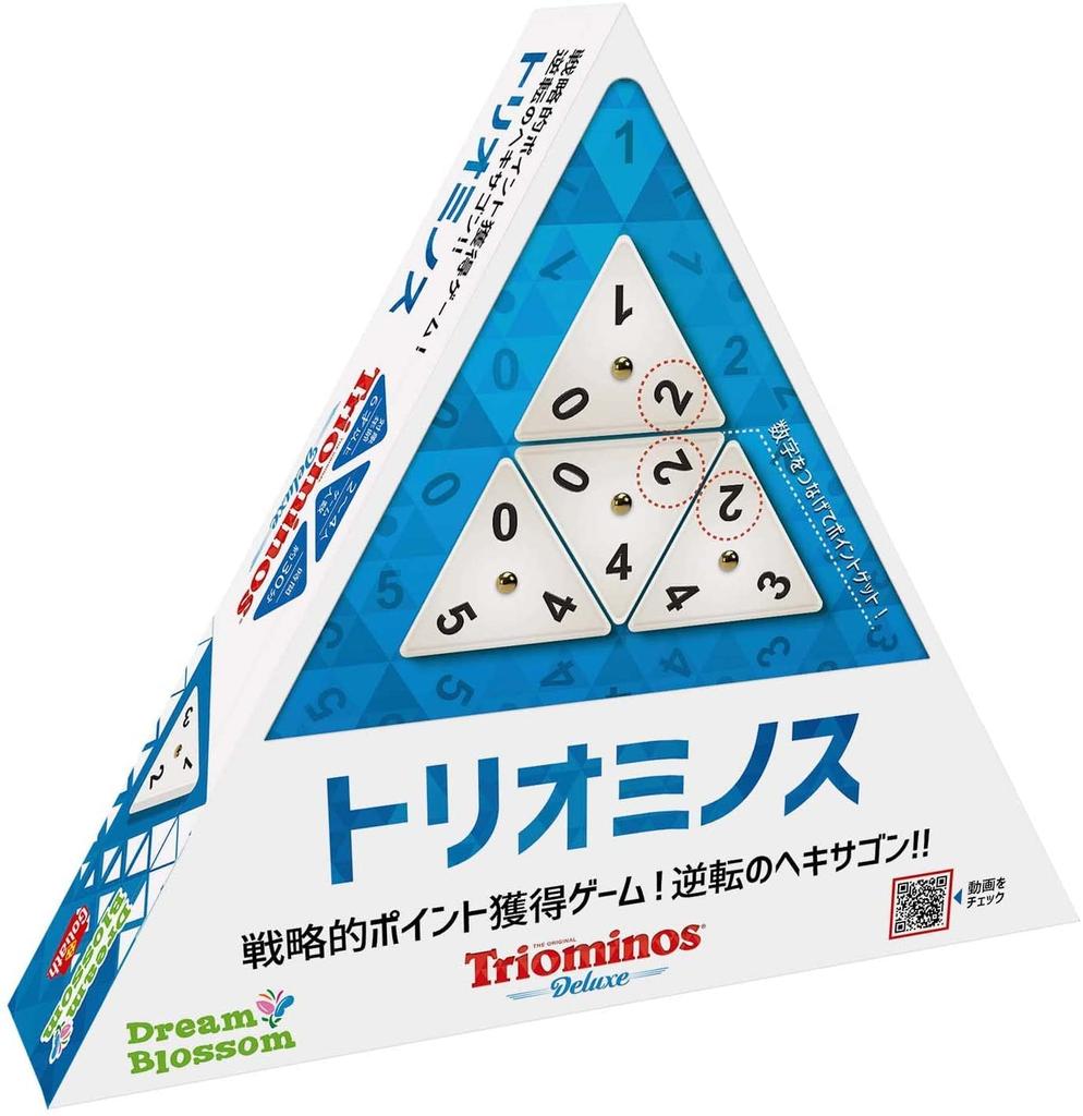 Triominos Deluxe Strategic Japanese Authentic Points-Earning Game, Packaging,