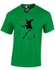 Flower Thrower Banksy Street Art Classic Cool Funny Unisex T-Shirt