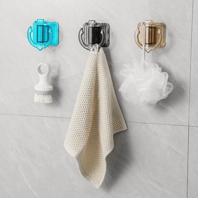 Double-hook Adhesive Hooks Strong Adhesive Double-hook Hooks for BathroomsToilets and Kitchens