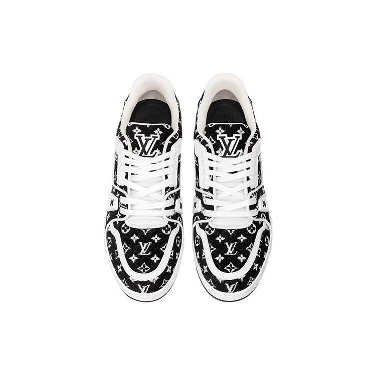 Louis Vuitton Lv Trainer Sneakers 'Black Monogram' 1ABFTE