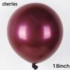 Dvouvrstvá sada třešňových balónků na Valentýna, svatby a oslavy