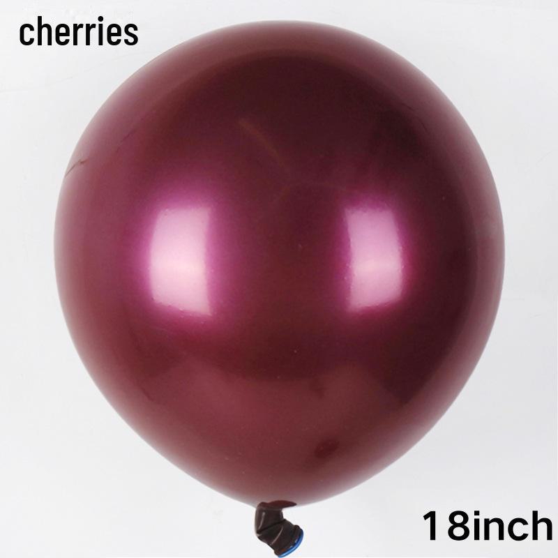 Dvouvrstvá sada třešňových balónků na Valentýna, svatby a oslavy