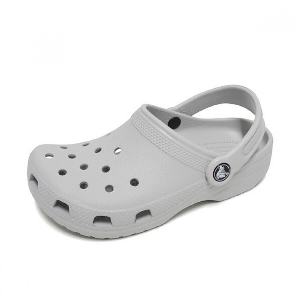 Crocs Women S Clog Sandal Slipper Aqua Shoe Light Gray 206991 1ft