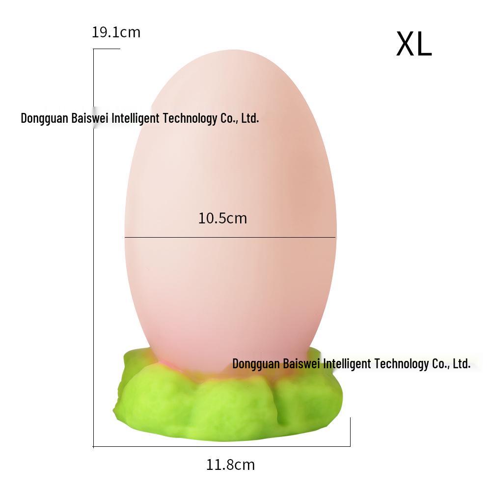 Colorful Silicone Dragon Egg Anal Plug & Vaginal Dilator
