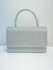 French Evening Crossbody Handbag: Elegant Small Square Party Shoulder Bag