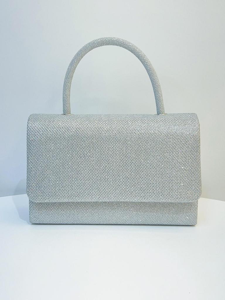 French Evening Crossbody Handbag: Elegant Small Square Party Shoulder Bag