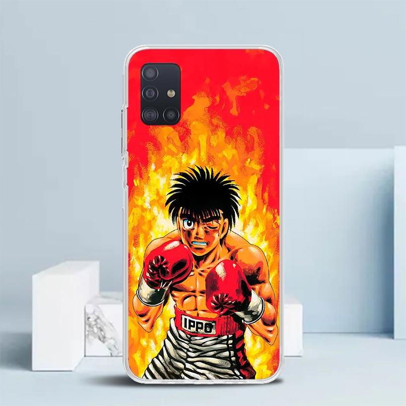 Hajime No Ippo Comics Soft Cover for Samsung Galaxy A12 A22 A32 A52 A72 A02S Phone Case Note 20 Ultra 10 S10 Plus A51 A71 A50S A