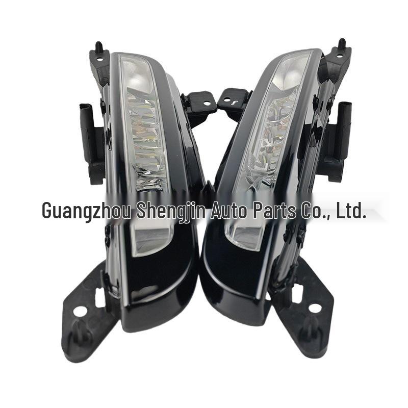 Compatible Front Fog and LED Daytime Running Light Set for Range Rover Evoque (Part Numbers: LR072645, LR072646, LR136873) Left Fog Light