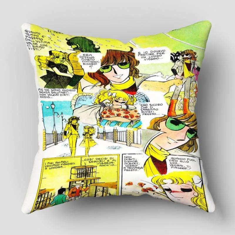 Candy Candy Kissenbezug Kissenbezug zum Anpassen Modernes Zuhause Dekokissenbezug für Wohnzimmer 45x45cm