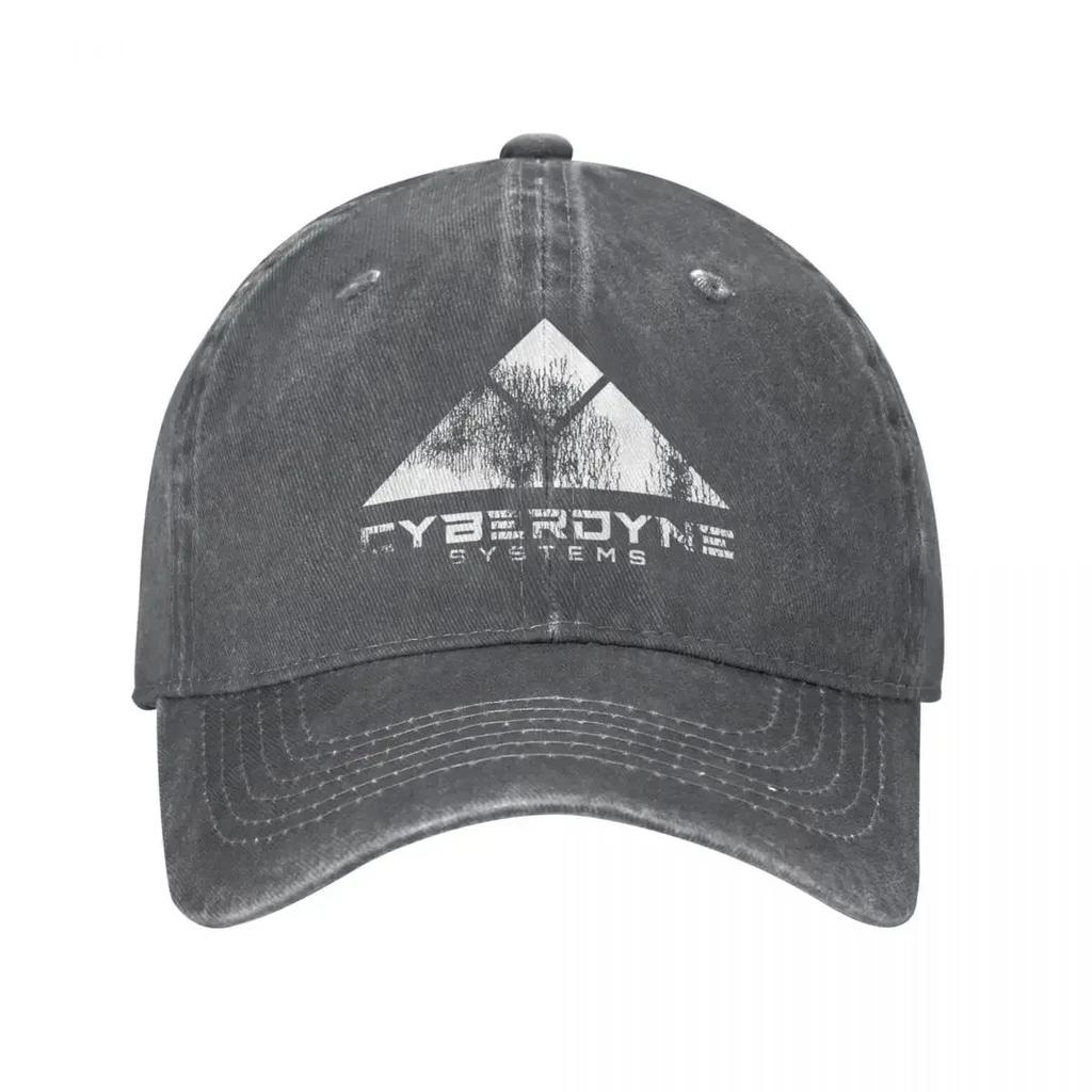 Terminator Cyberdyne Systems Baseball Caps Fashion Distressed Washed Headwear for Unisex Women Outdoor Workouts  Hat