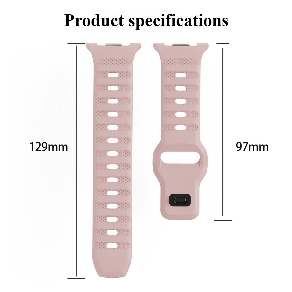 Řemínek pro Samsung Galaxy Watch 8 Classic 46mm Odolný silikonový náramek Nastavitelný náramek se skrytou sponou pro Galaxy Watch 40mm 44mm