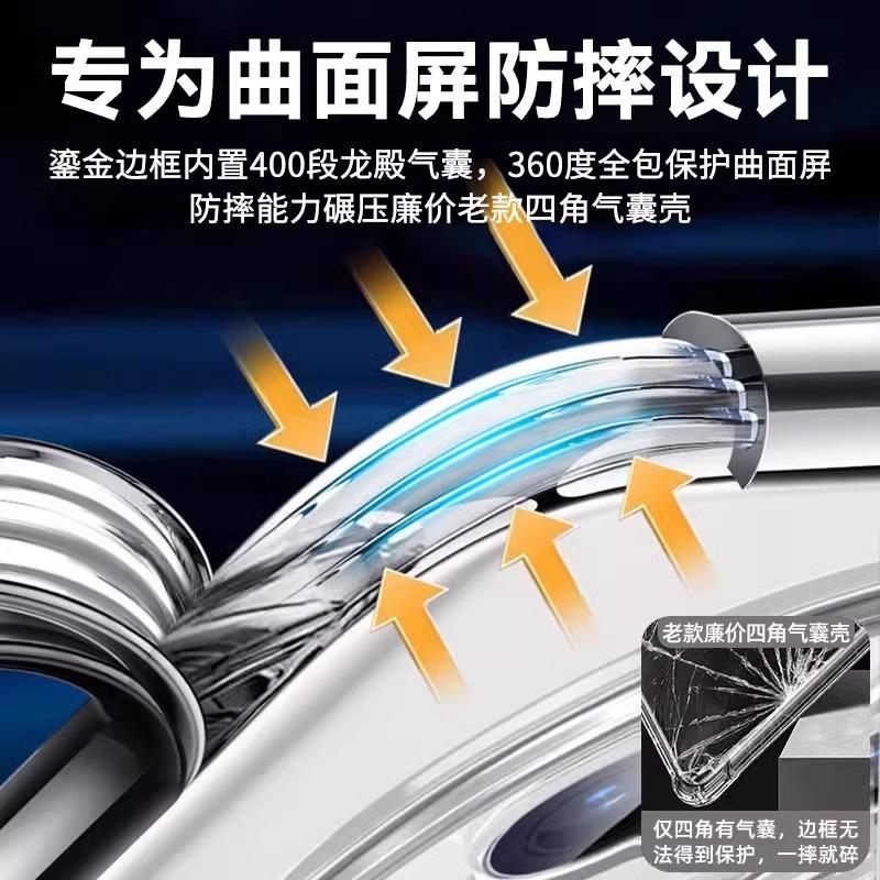 [Electroplating Soft Case] Applicable To Honor X11 Mobile Phone Case GT New Pro Ultra-thin Transparent Silicone Anti-drop  Case