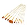 10pcs Paint Brushes Set  Artist for Acrylic Watercolor Oil Painting