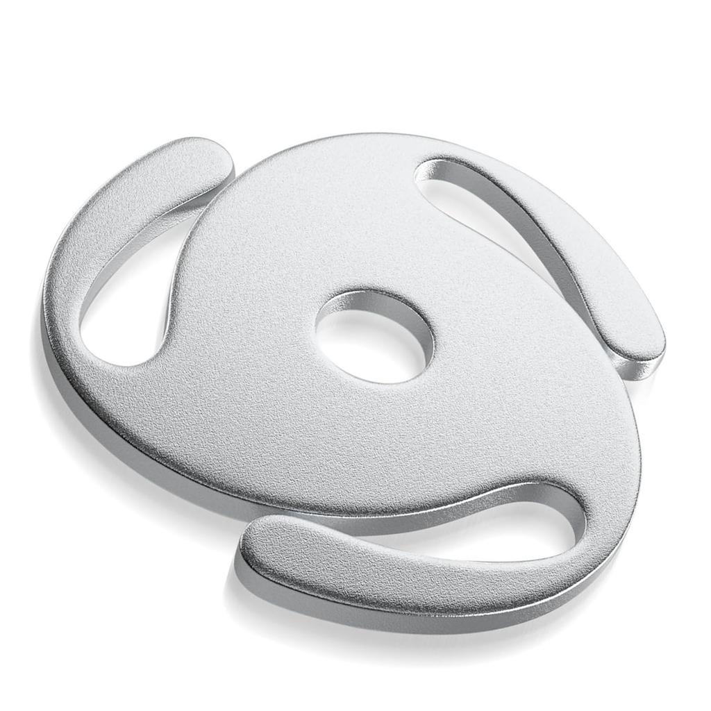 45 RPM Record Adapter Solid Aluminum Alloy High Stability 7 Inch Record 45 Record Spindle Adapter Inserts for Turntable