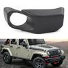 Right Side Front Bumper Fog Light Lamp Bezels For Jeep Wrangler 2013-2017 2014