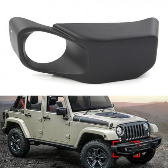 Правая Сторона Передний Бампер Накладки на Противотуманные Фары Для Jeep Wrangler 2013-2017 2014