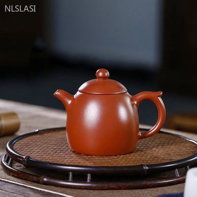 250ml Tradition Purple Clay Tea Pot Handmade Ball Hole Filter Kettle Custom Beauty Tea Infuser Zisha Tea Set