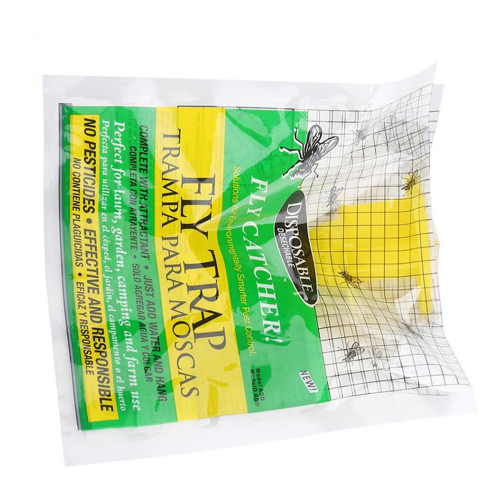 Einweg-Fliegenfallenfänger, ungiftig, zum Aufhängen, praktisch, wirksame Schädlingsbekämpfung, Insektenfalle